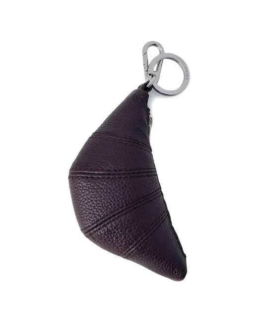 Lemaire Blue Mini Croissant Keyring