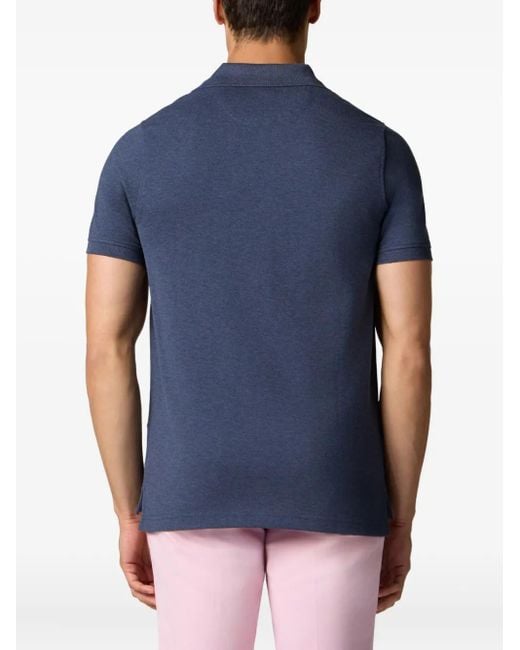 Brooks Brothers Piqué-Poloshirt in Blue für Herren