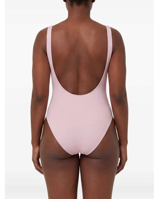 Versace Pink One-Piece Swimsuit