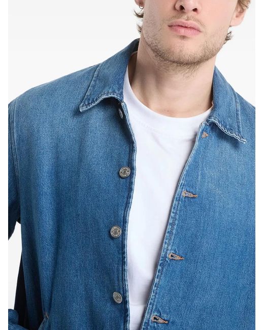 Chaqueta Vaquera Sarobin Samsøe & Samsøe de hombre de color Blue
