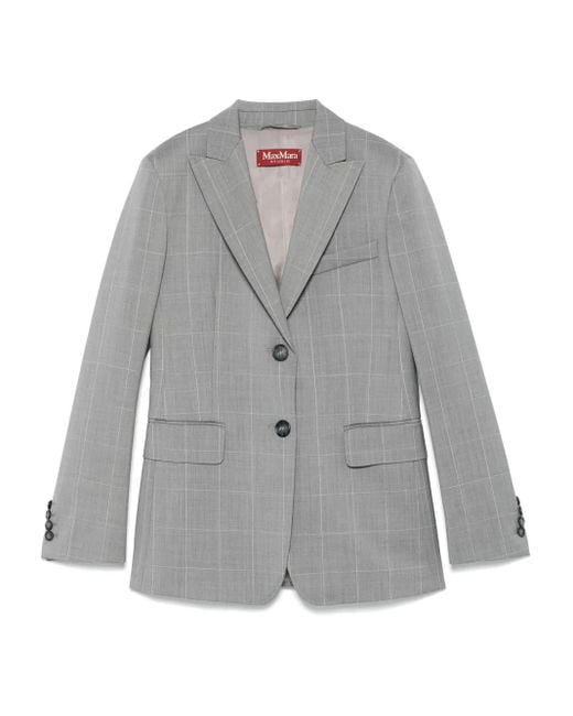 Max Mara Gray Panno Sakko