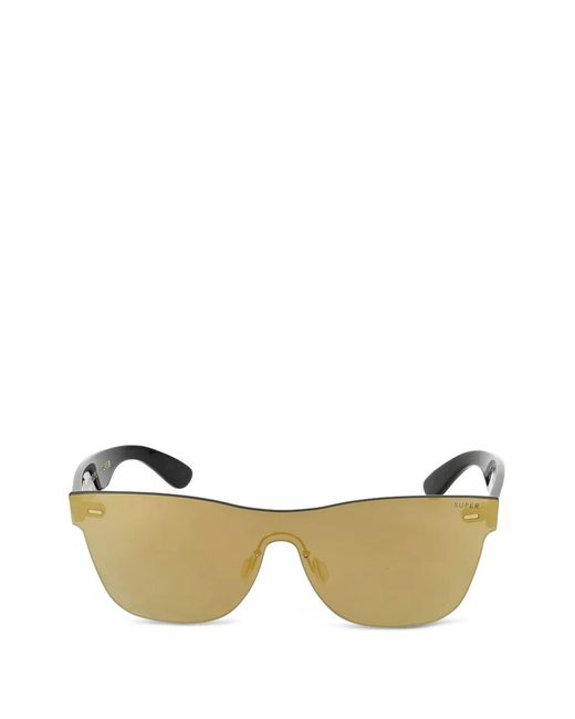 Retrosuperfuture Metallic Screen Classic Sunglasses