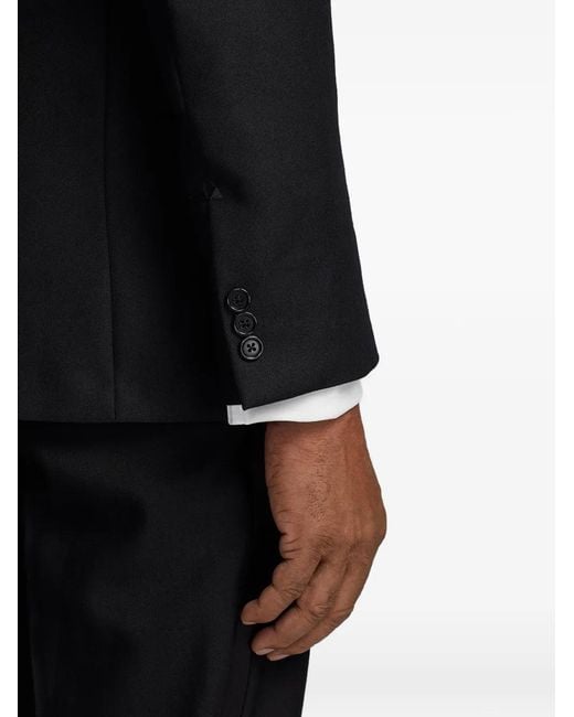 RRL Black Peak-Lapels Blazer for men