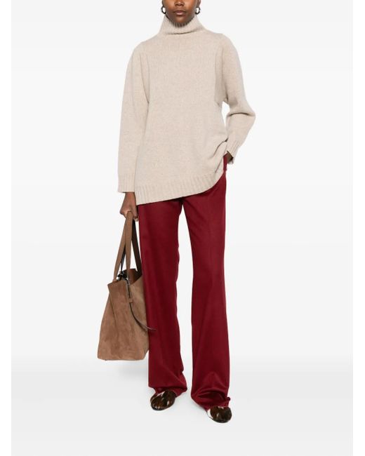 Max Mara Red Camel Pants