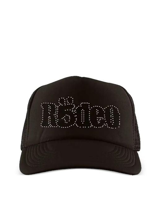 Sp5der Black Days Before Rodeo Rhinestone-Embellished Cap for men