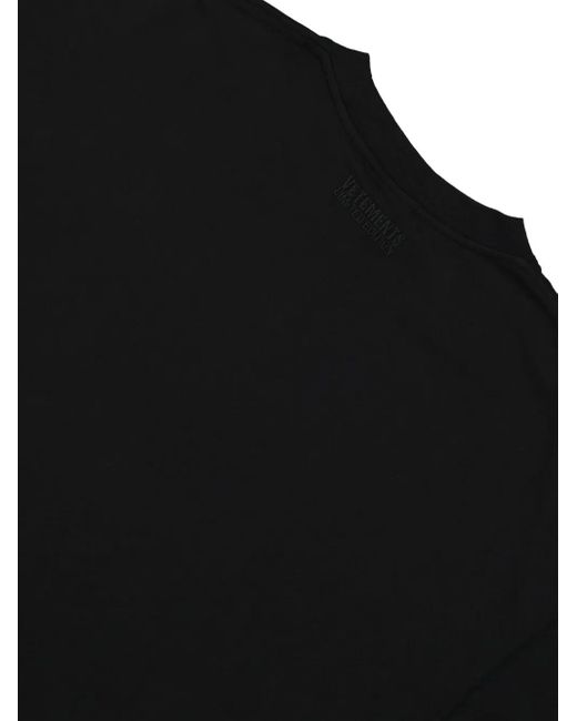 T-Shirt No Posts di Vetements in Black