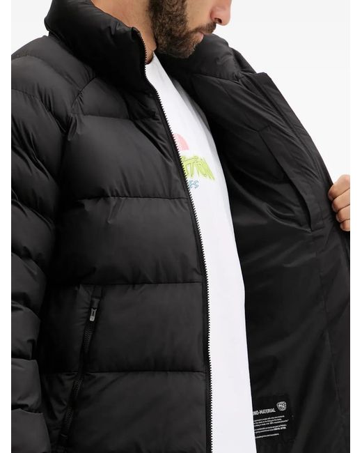 PUMA Black Mono Logo Zip Jacket for men
