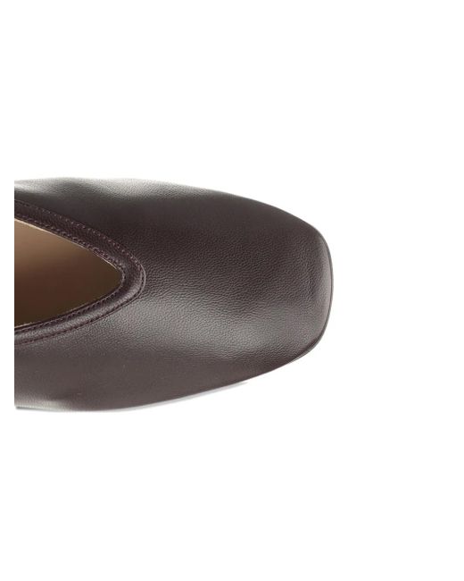 Le Monde Beryl Brown Block-Heel Pumps