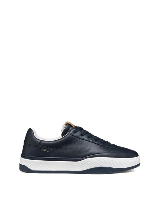 Geox Blue Dynamia Lace-Up Platform Sneakers for men