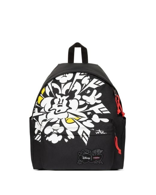 Eastpak Black Graphic-Print Backpack