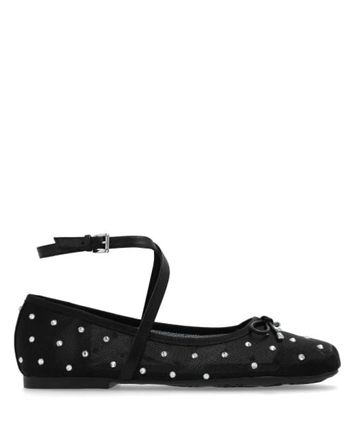 MICHAEL Michael Kors Black Ballet Flats