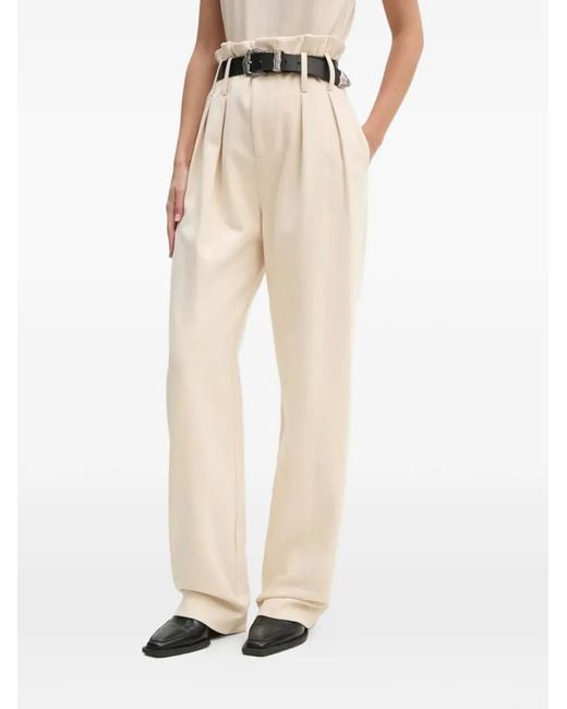 IRO Natural Pleated Trousers