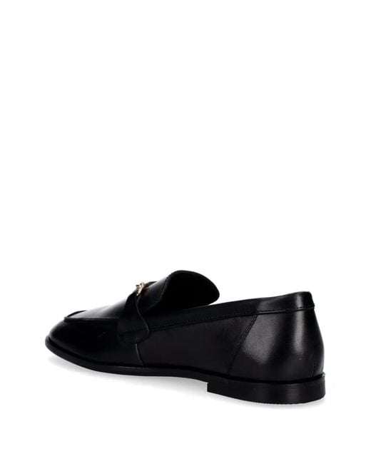 Gant Black Mocassins En Cuir