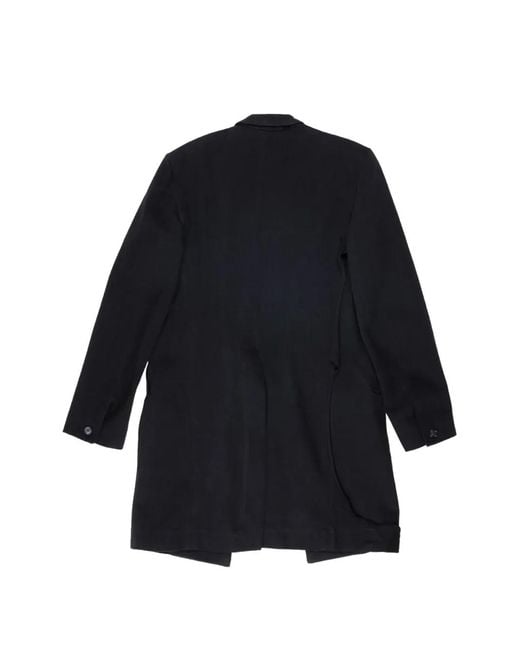 ALEXANDER DIGENOVA Black Veste Boutonnée À Revers Crantés for men