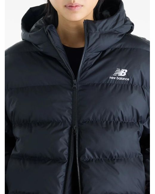 New Balance Blue Boston Puffer Jacket