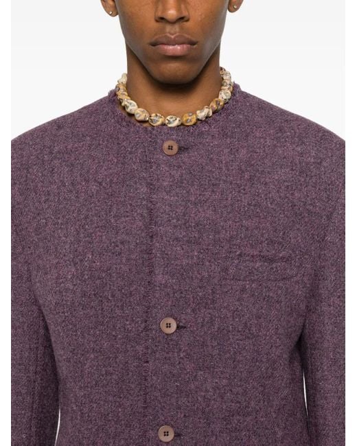 Magliano ツイード ジャケット Purple