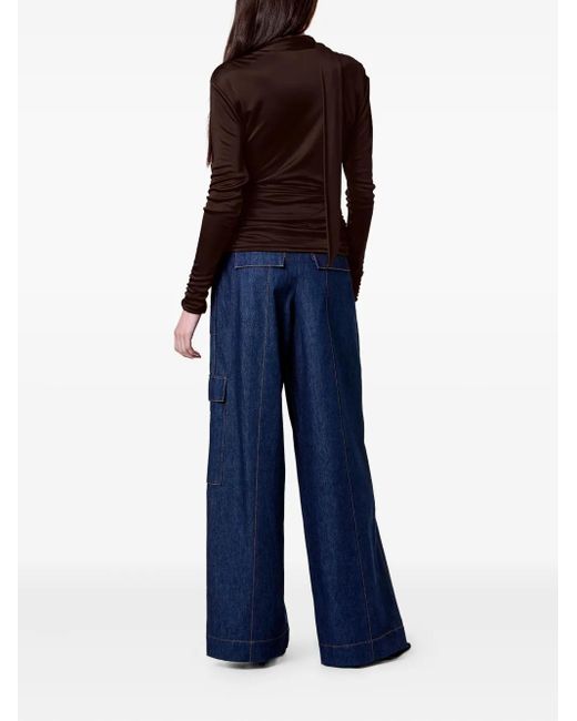 Nicholas Brown Marina Draped Top