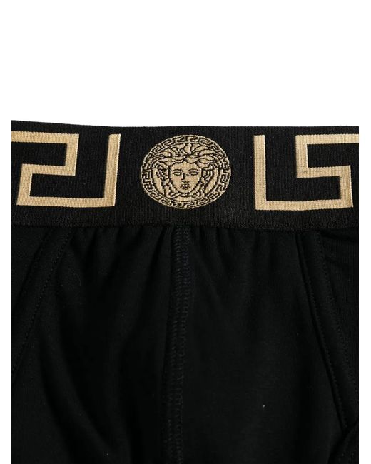 Versace Black Bottoms for men