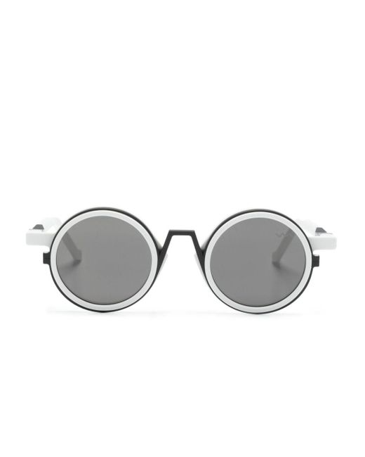 VAVA Eyewear Gray Round-frame Sunglasses