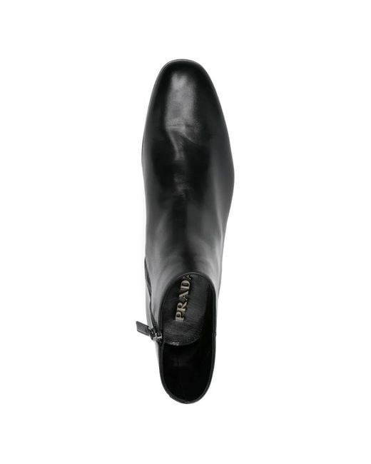 Prada Black Chelsea Boots for men