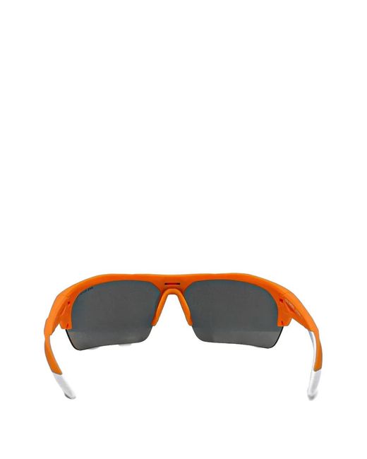 Nike Gray Terminus Geometric Sunglasses for men