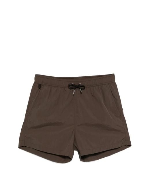 CDLP Brown Short De Bain À Lien De Resserrage for men
