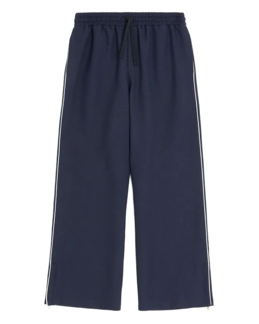 Valentino Garavani Vlogo Signature Trainingsbroek Met Patch in het Blue voor heren