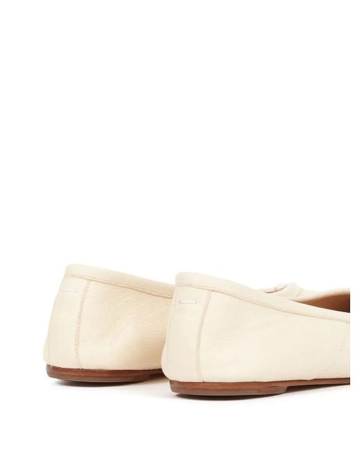 Maison Margiela Natural Tabi Ballet Flats