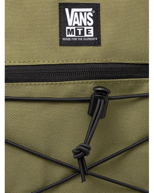 Mochila Con Bolsillo De Malla Vans de color Green