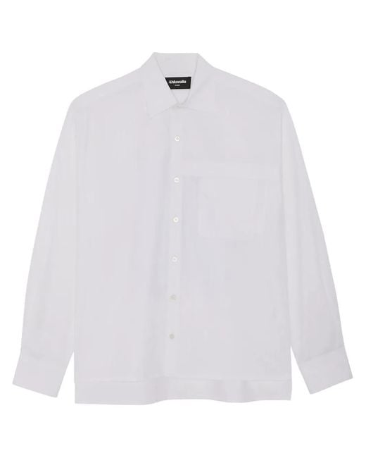 Ahluwalia White Buki Shirt for men