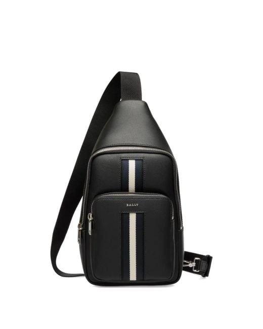 Bally Sling Leren Rugzak in het Black voor heren