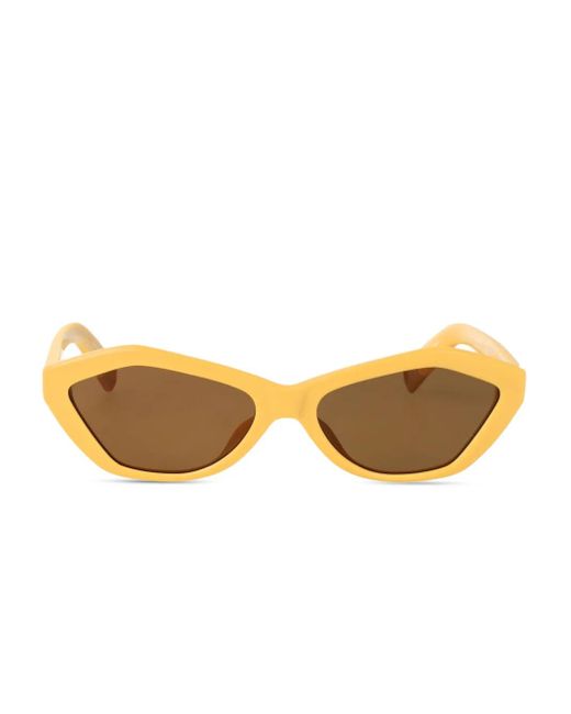 Jacquemus Yellow Sunglasses for men