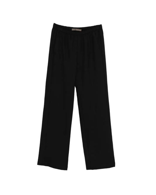 Enza Costa Black Twill Everywhere Trousers