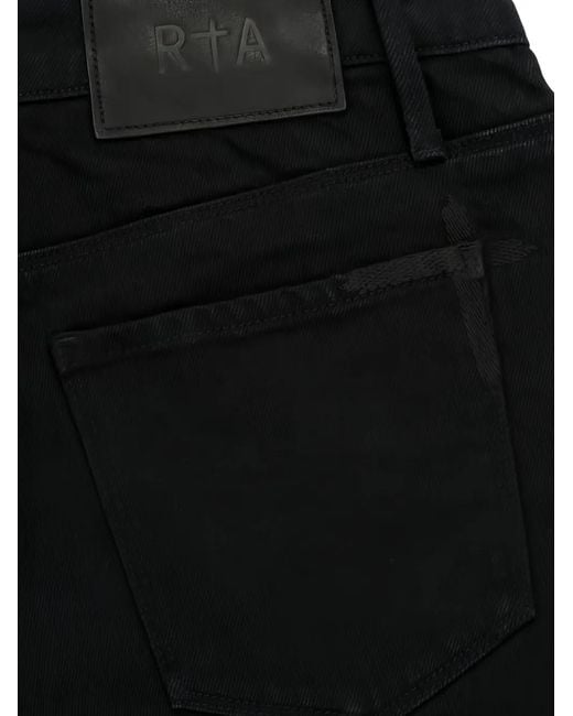 RTA Black Enzo Jeans for men