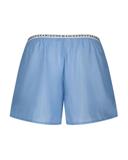 Paramidonna Blue Tessa Beach Shorts