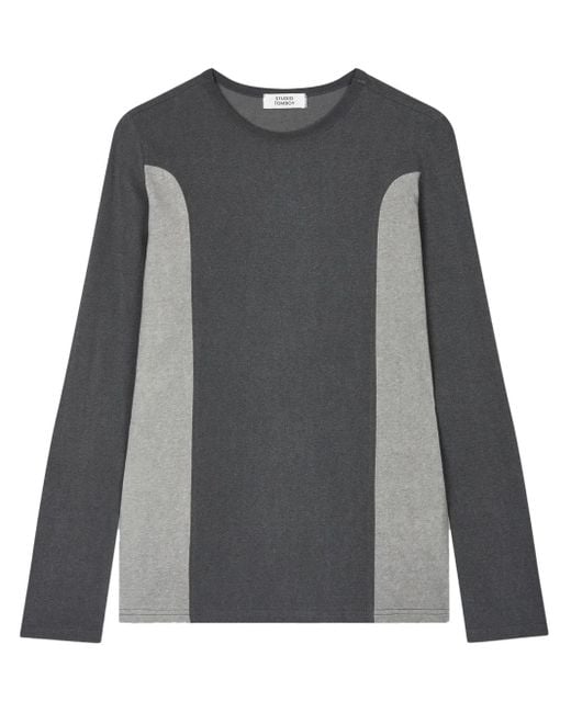 Top Con Bordi A Contrasto di Studio Tomboy X in Black