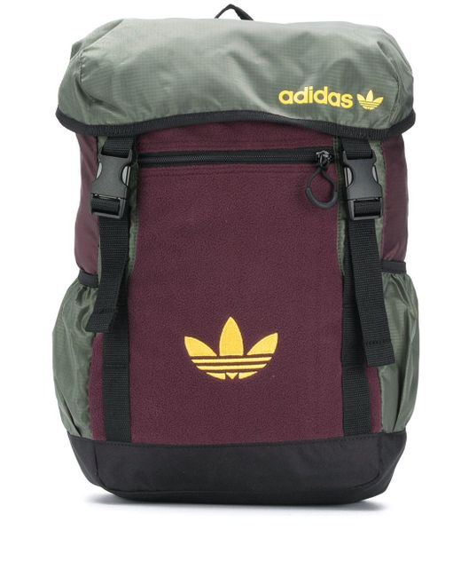 Adidas Red Premium Essentials Toploader Backpack