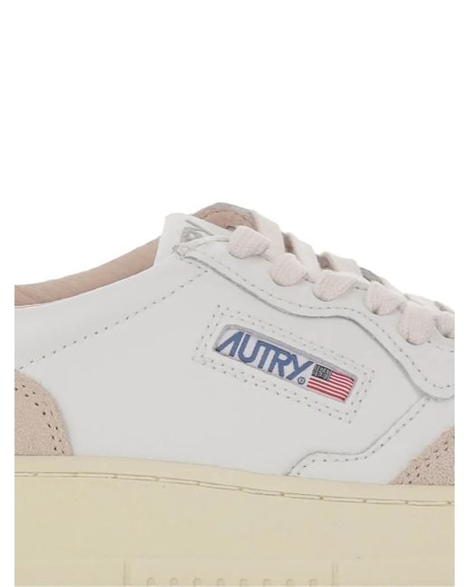 Baskets Medalist En Daim Autry pour homme en coloris White