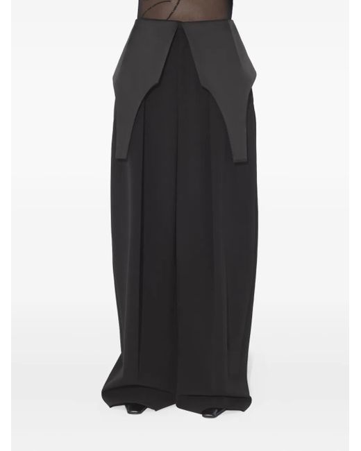 Pantaloni A Inserti di Jean Paul Gaultier in Black