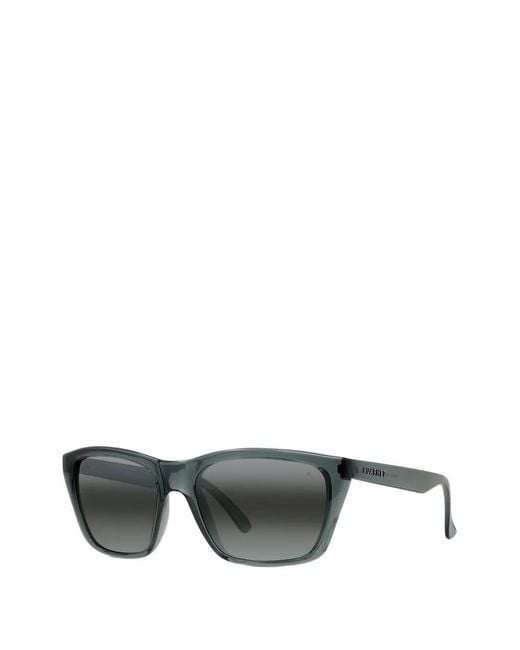 Vuarnet Gray Rectangle Frame Sunglasses for men