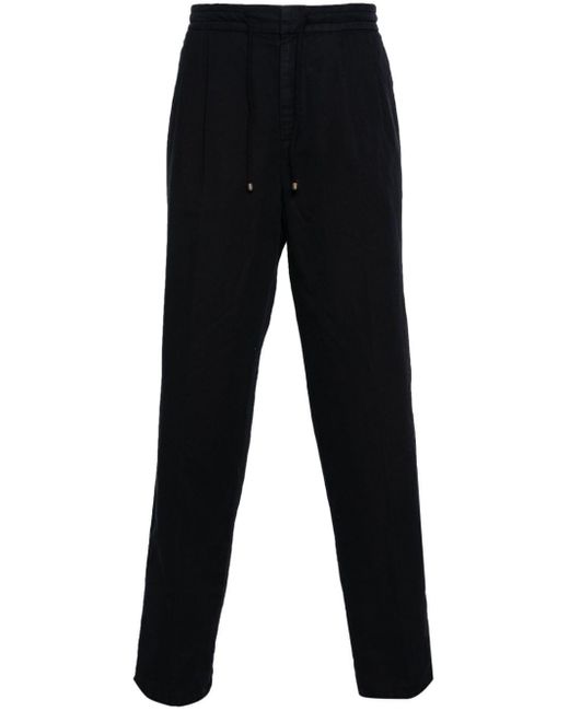 Pantalon à lien de resserrage Brunello Cucinelli pour homme en coloris Black