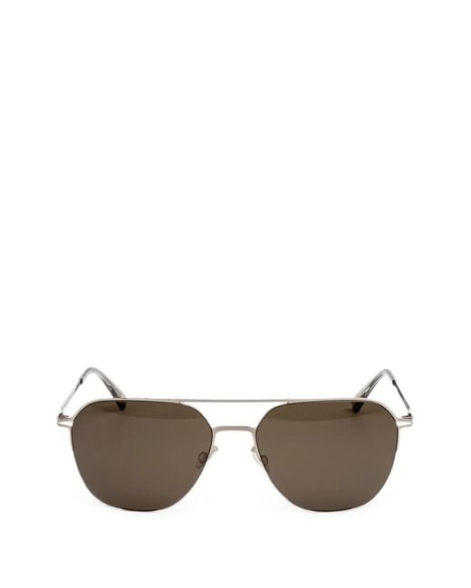 Mykita Gray Amos Browline Sunglasses