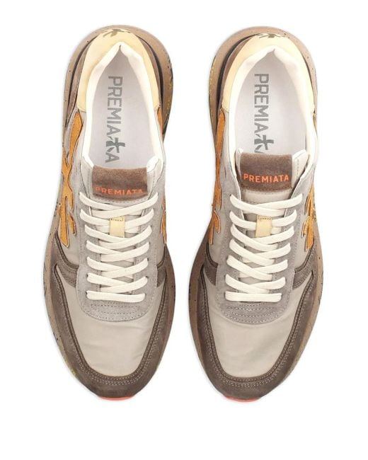 Premiata Multicolor Sneaker With Logo for men