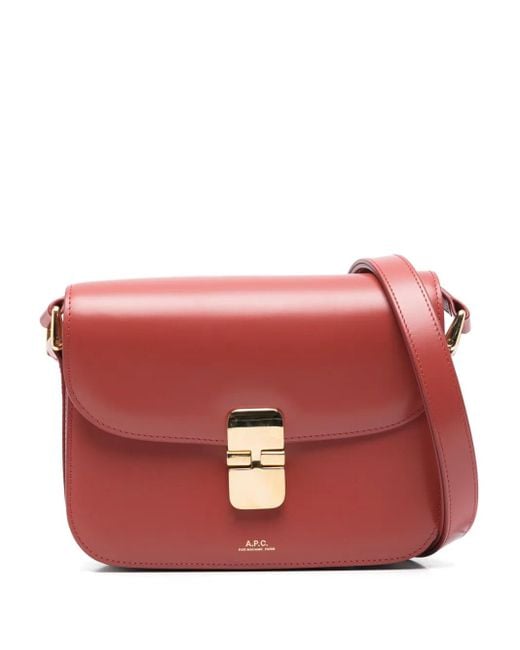 Sac Porté Épaule Grace A.P.C. en coloris Red
