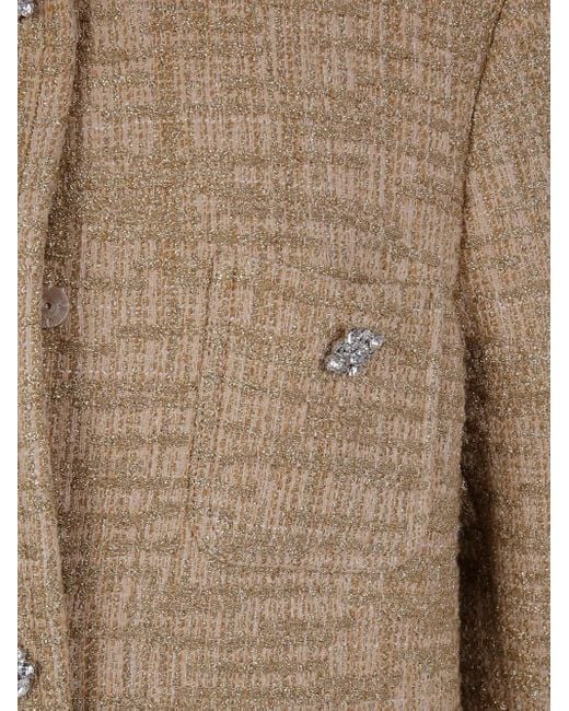 N°21 Natural Single Breasted Coat
