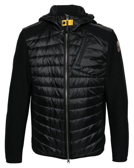 Parajumpers Black Nolan Padded Jacket for men