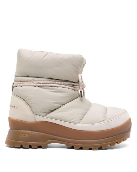 Stella McCartney Natural Trace Padded Ankle Boots
