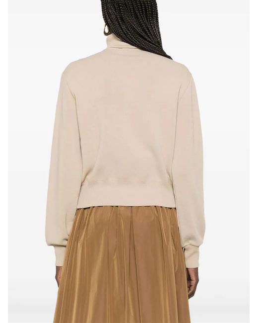 Autry Gebreide Sweater in het Natural