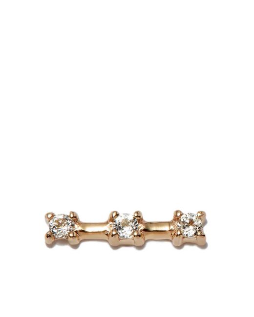 Otiumberg White 14Kt Stud Earring