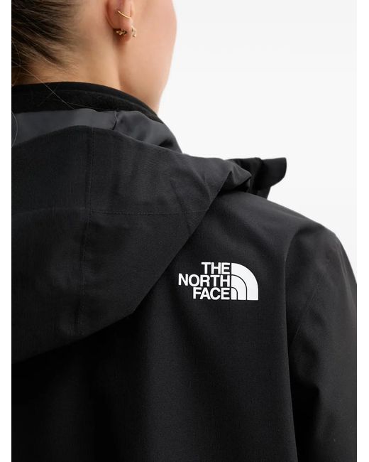 The North Face Black Quest Dryvent Triclimate Hooded Fitted Jacket